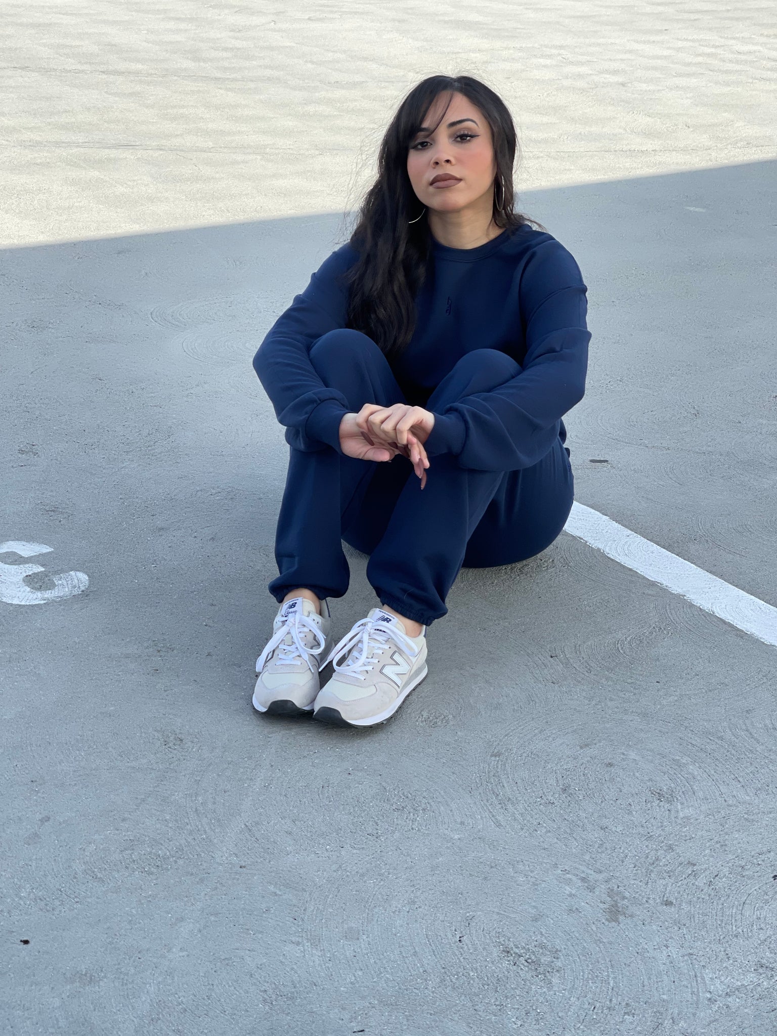 UNISEX BG SWEATPANT (NAVY)