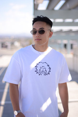 UNISEX VIBE TEE WHITE