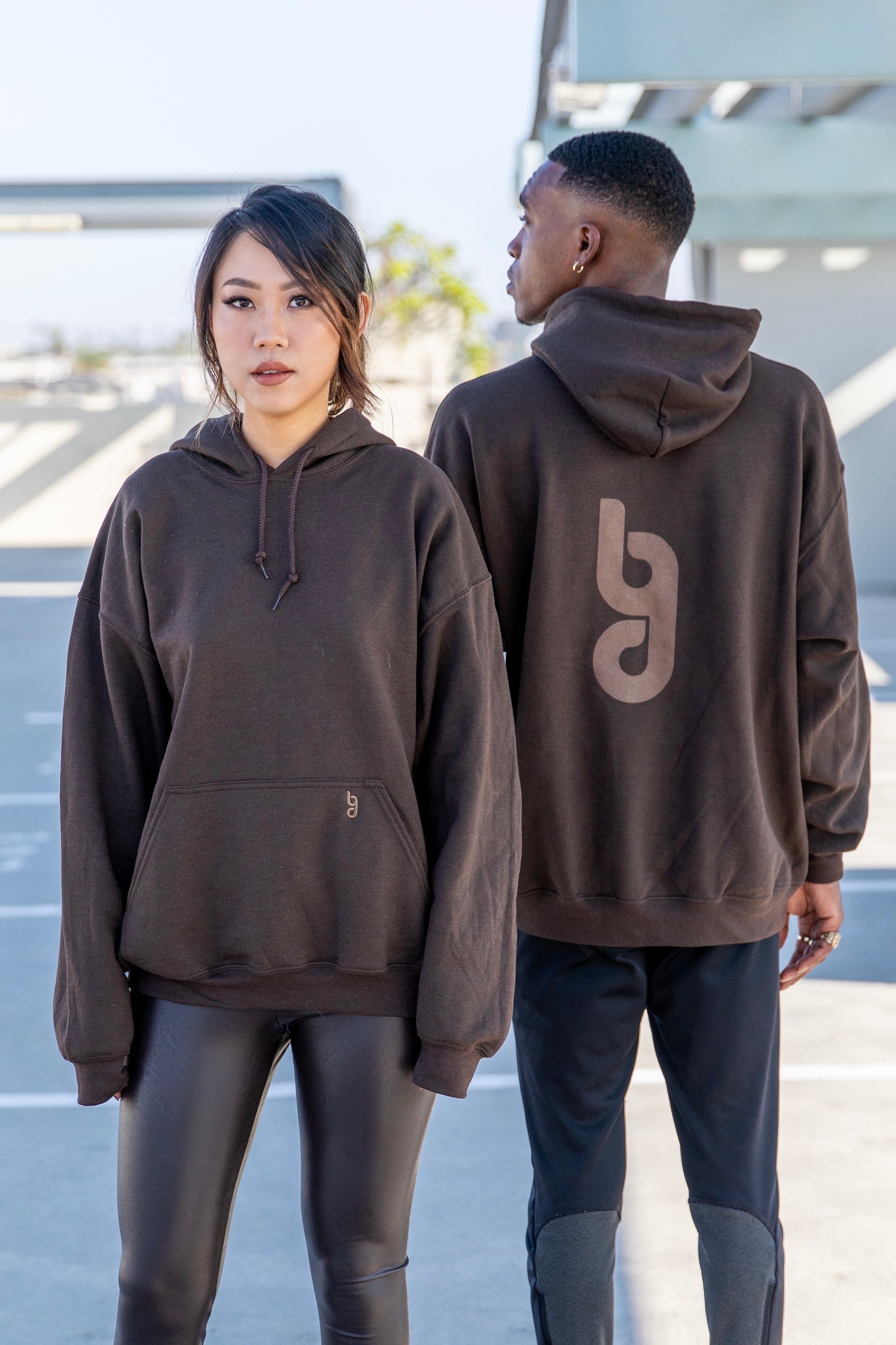 BG CHOCOLATE HOODIE